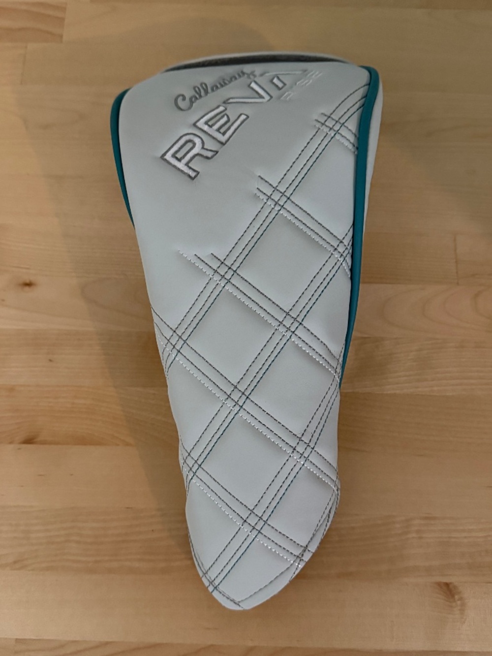 Callaway REVA Rise Driver Headcover White Teal Golf
